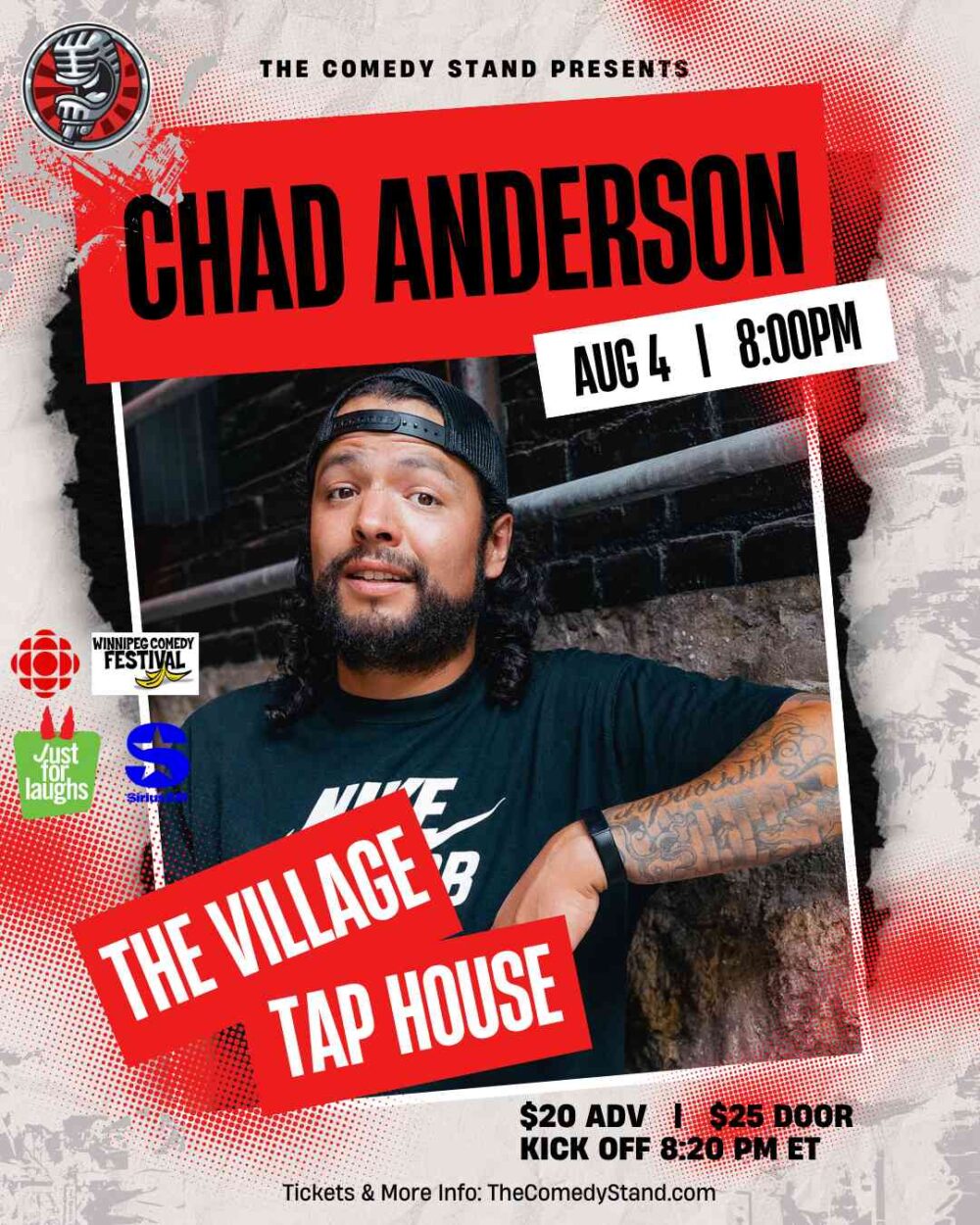The Comedy Stand Presents: CHAD ANDERSON: Live in Bedford image