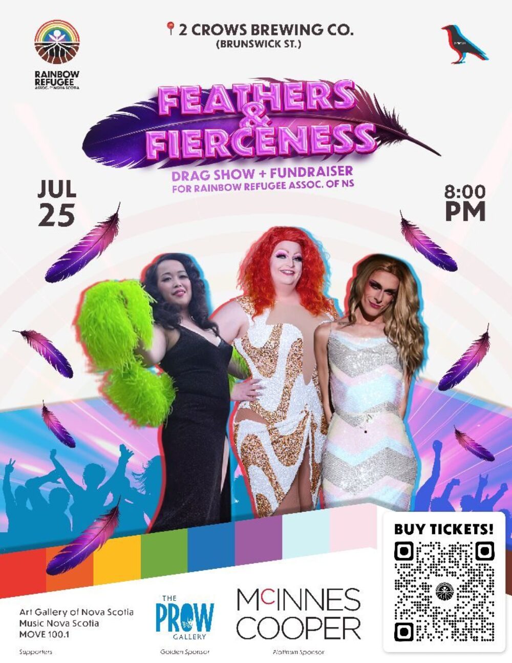 Feathers & Fierceness: Drag Show Fundraiser image