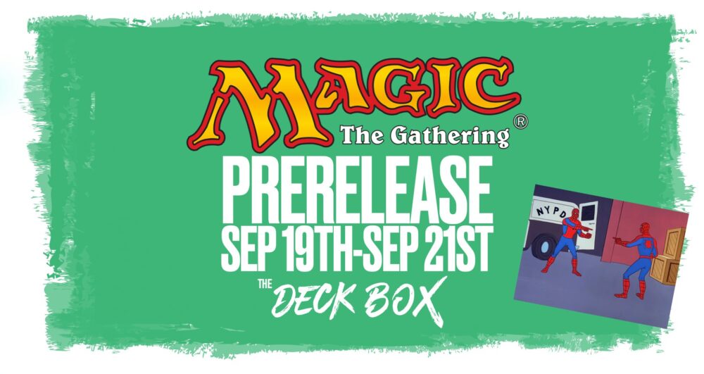 Magic the Gathering Prerelease! SPIDER-MAN! image