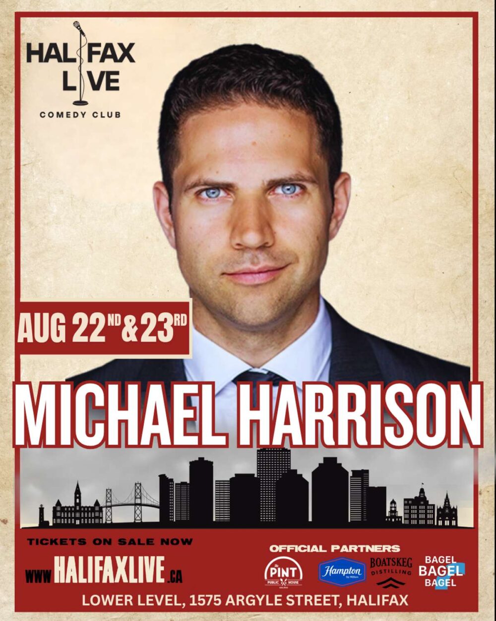 Halifax Live Comedy Club presents Michael Harrision image