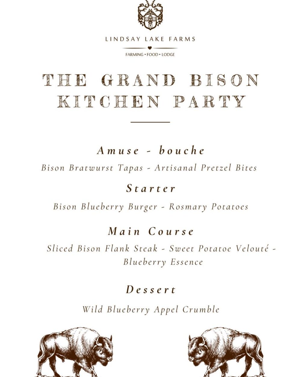 Grand Bison Kitchen Party image