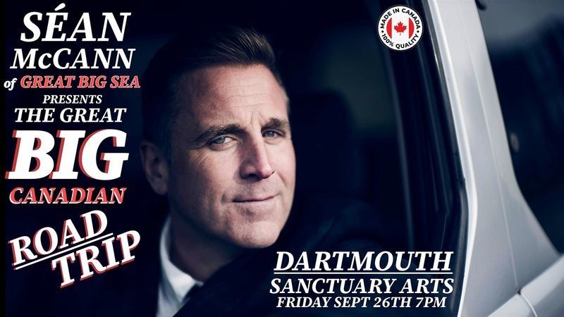 Séan McCann-The Great Big Canadian Road Trip in Dartmouth