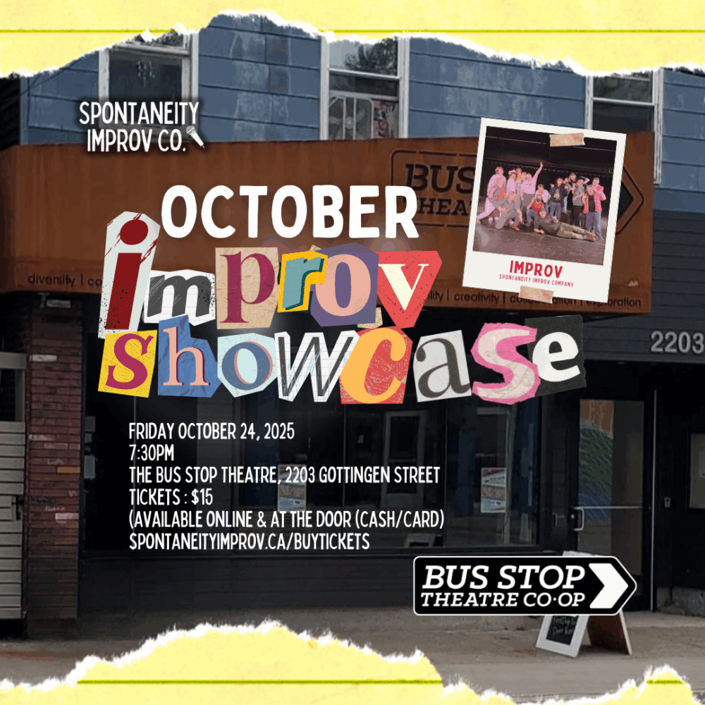 SPONTANEITY IMPROV OCTOBER SHOWCASE image