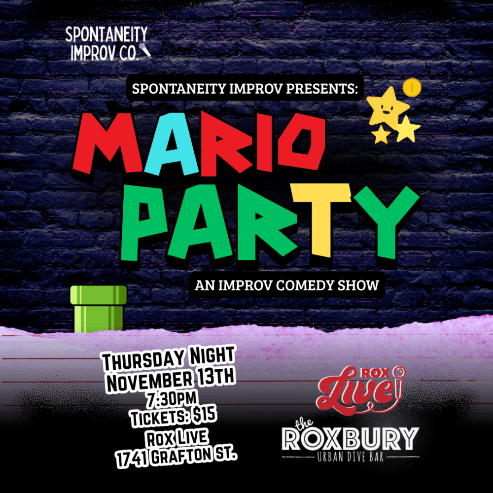 SPONTANEITY IMPROV: MARIO PARTY SHOW image