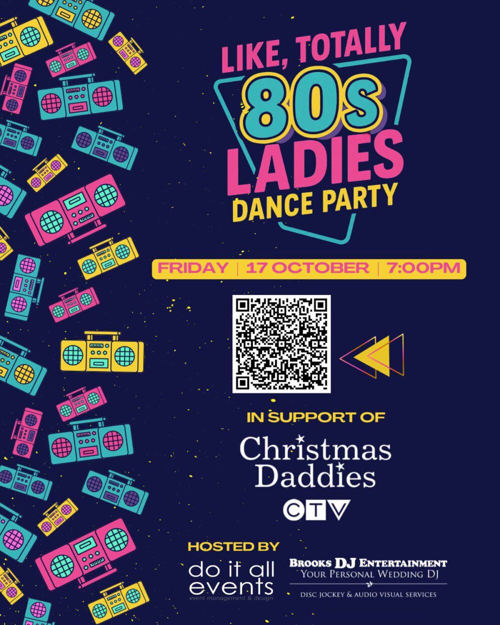 Like, Totally 80's Ladies Dance Party image