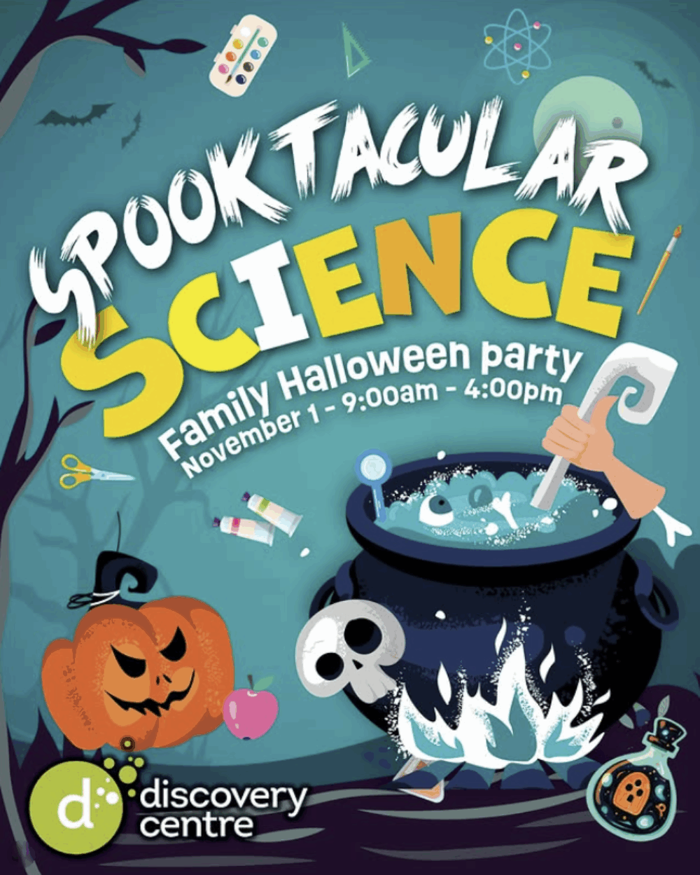 Spooktacular Science: A Family Halloween Party image