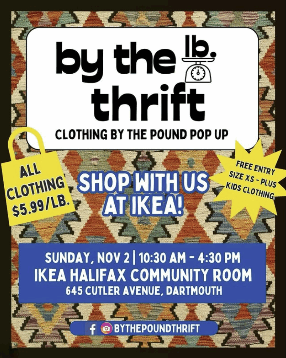 By the Pound Thrift POP UP at IKEA HALIFAX image