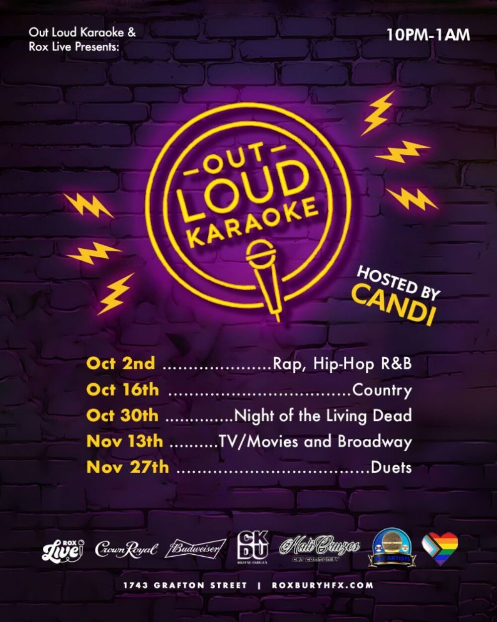 Outloud Karaoke With Candi image