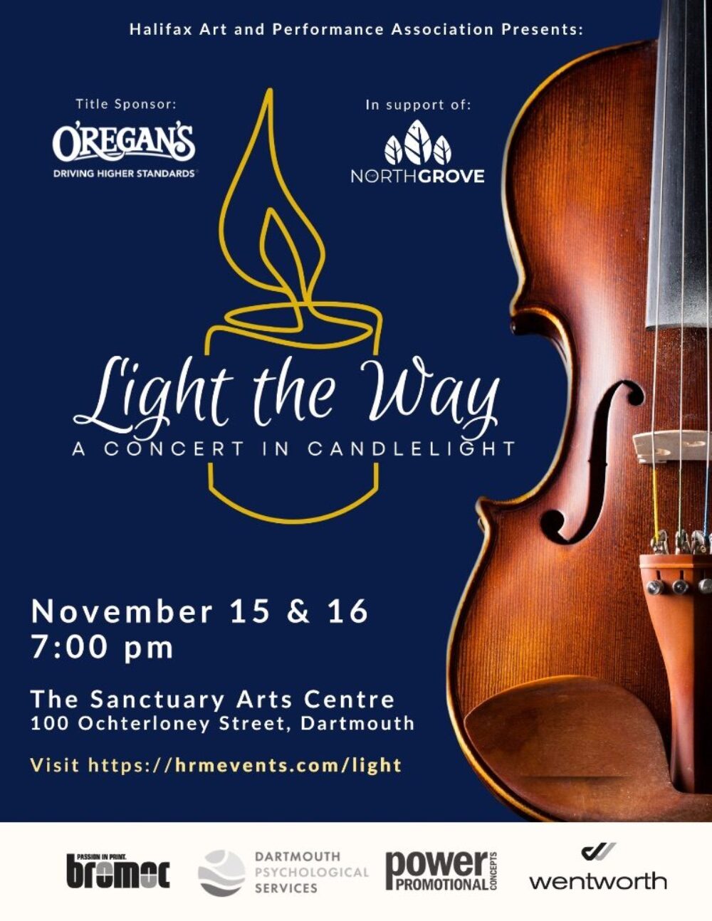 Light the Way; a concert in candle light 2025 image