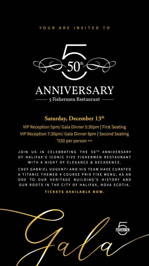 50th Anniversary Dinner at 5 Fishermen Restaurant image