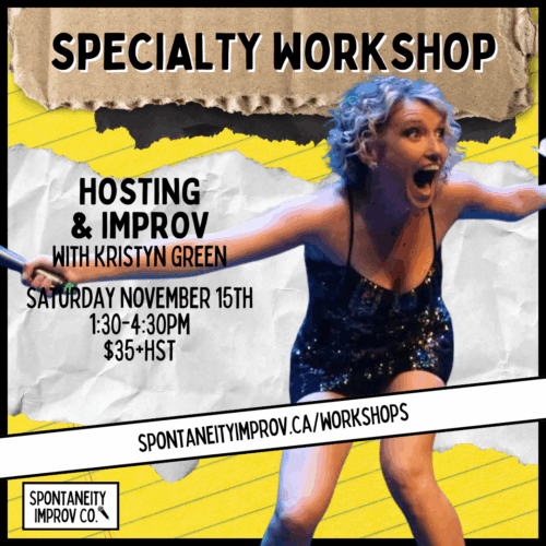 HOSTING & IMPROV WORKSHOP image