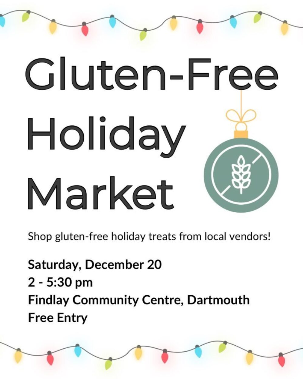 Gluten-Free Holiday Market image