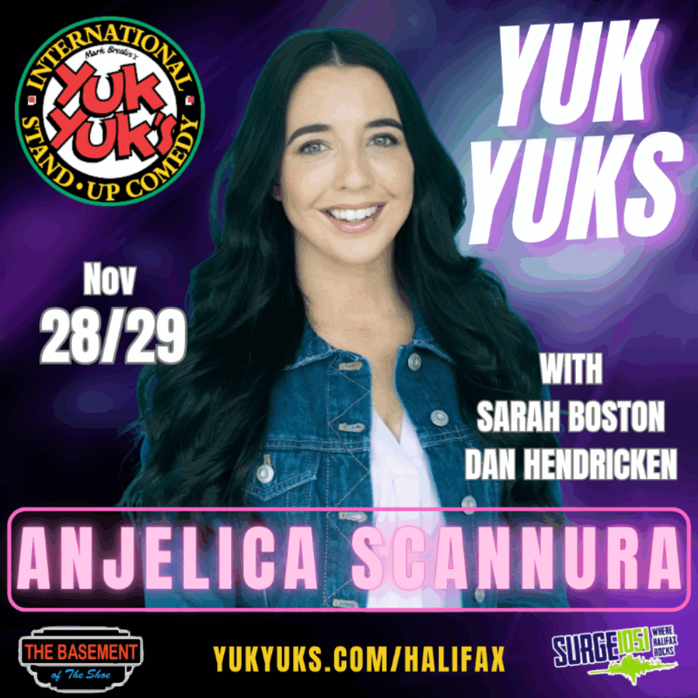 Yuk Yuks Halifax presents Angelica Scannura! image