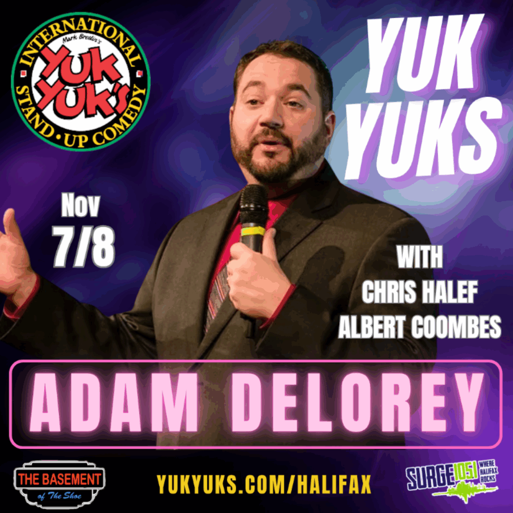 Yuk Yuks Halifax presents Adam Delorey! image