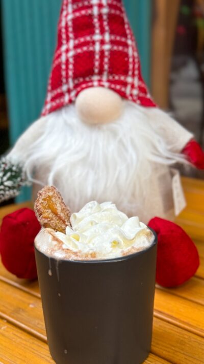 Mexican Hot Chocolate + Churro - Antojo Tacos + Tequila image
