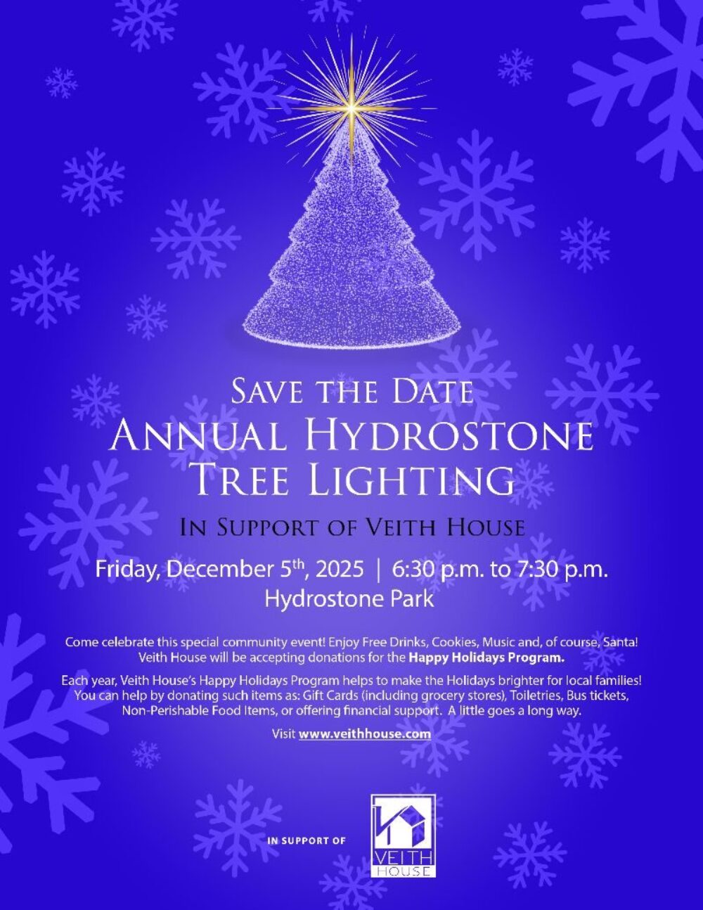 Annual Hydrostone Tree Lighting In Support of Veith House image