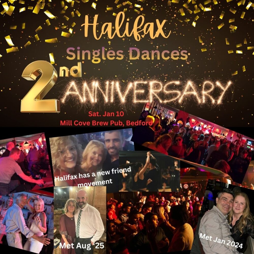 Halifax Singles Dances 2nd Anniversary image