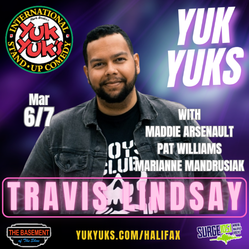 Yuk Yuks Halifax presents Travis Lindsay! image