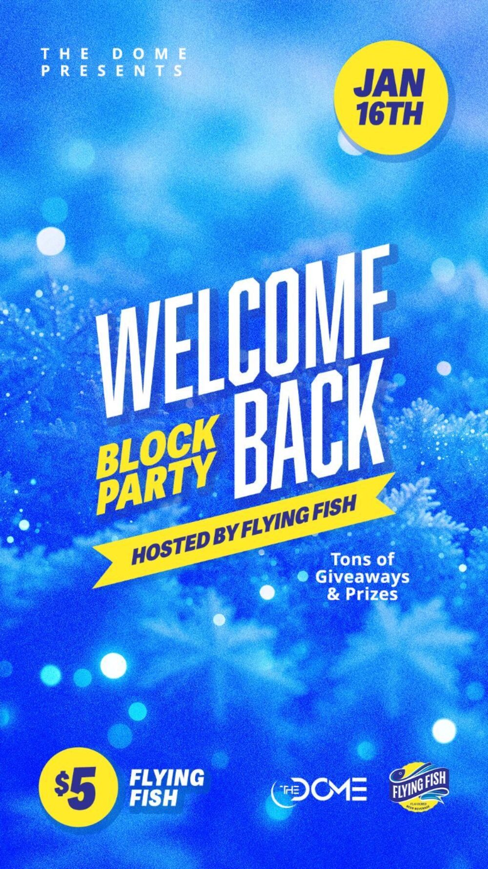WELCOME BACK BLOCK PARTY image