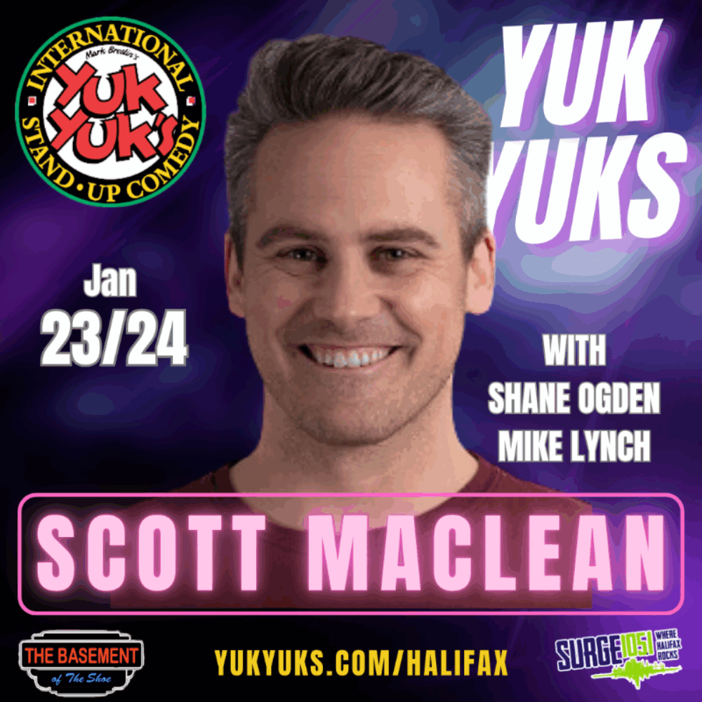 Yuk Yuks Halifax presents Scott MacLean! image