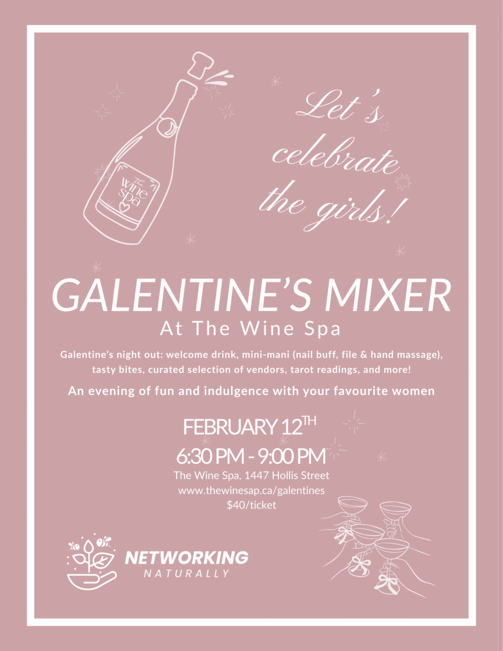 Galentine's Mixer at The Wine Spa image