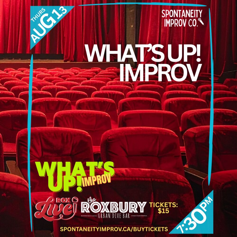Spontaneity: What's Up! Improv image