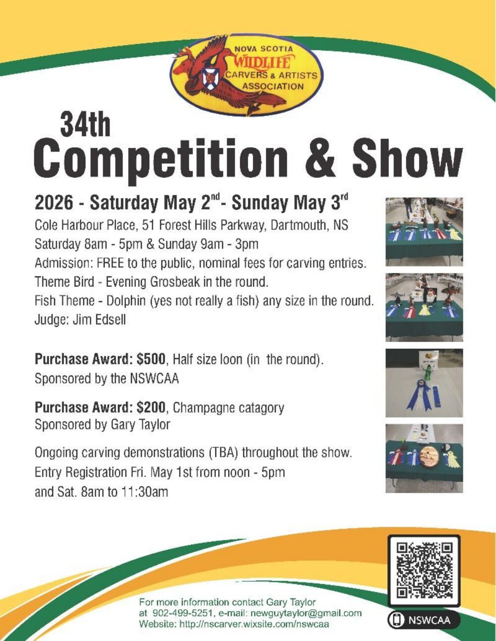 NS Wildlife Carvers & Artists 34th Competition and Show image