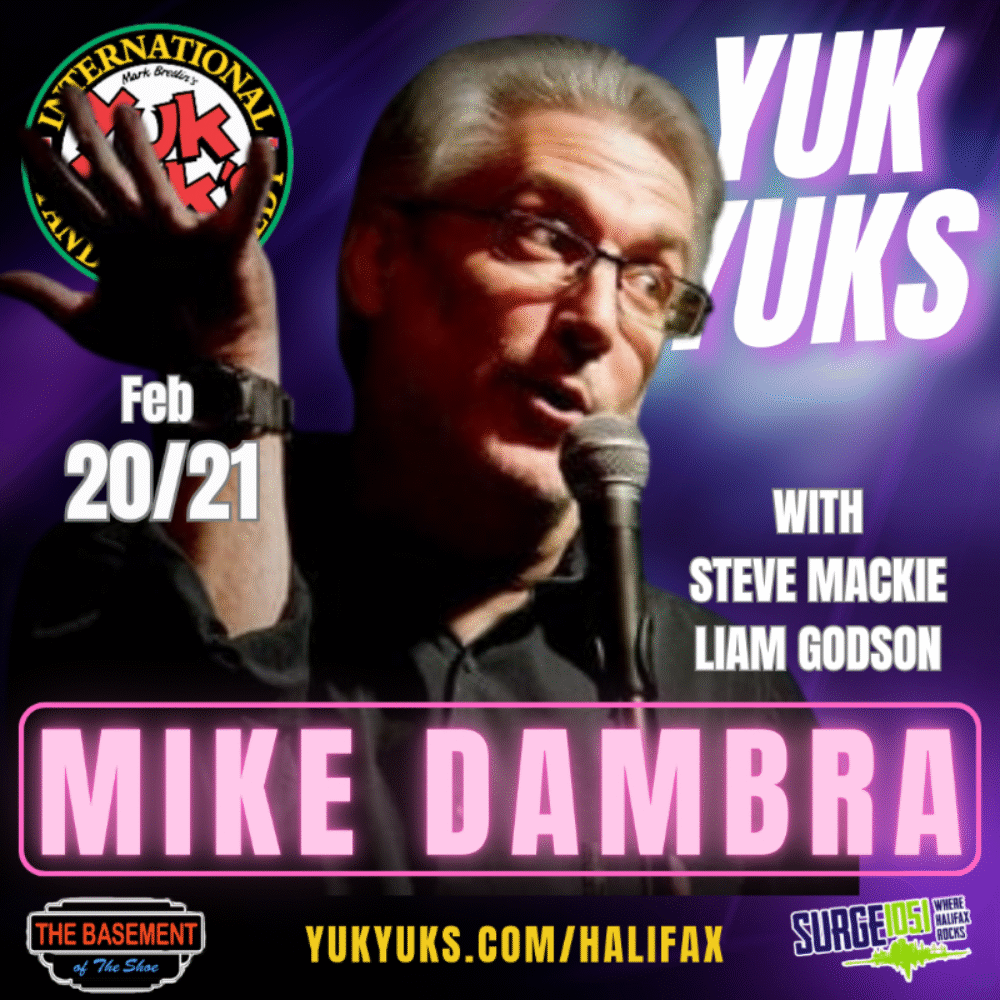 Yuk Yuks Halifax presents Mike Dambra! image