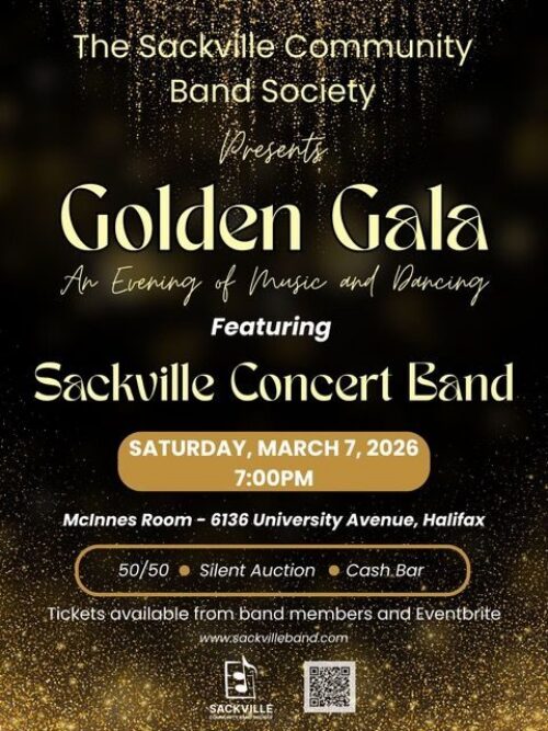 Sackville Community Band Society Golden Gala image