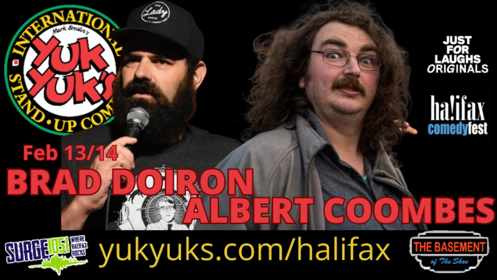 Yuk Yuks Halifax presents Brad Doiron and Albert Coombes! image