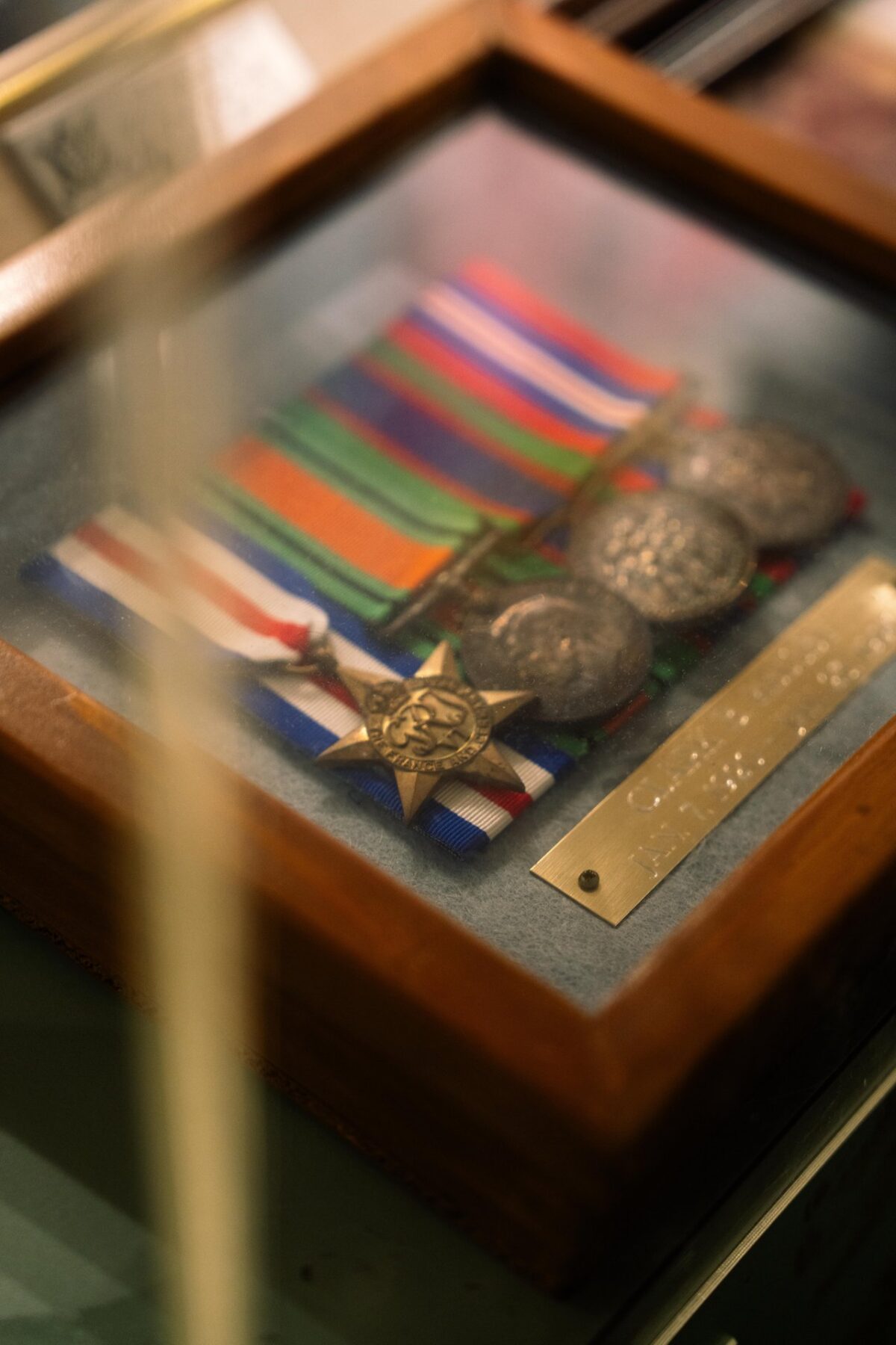 Medals on display at the Black Cultural Centre for Nova Scotia in Cherry Brook