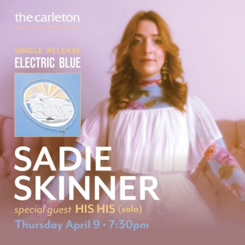 Electric Blue Release Show with Sadie Skinner image