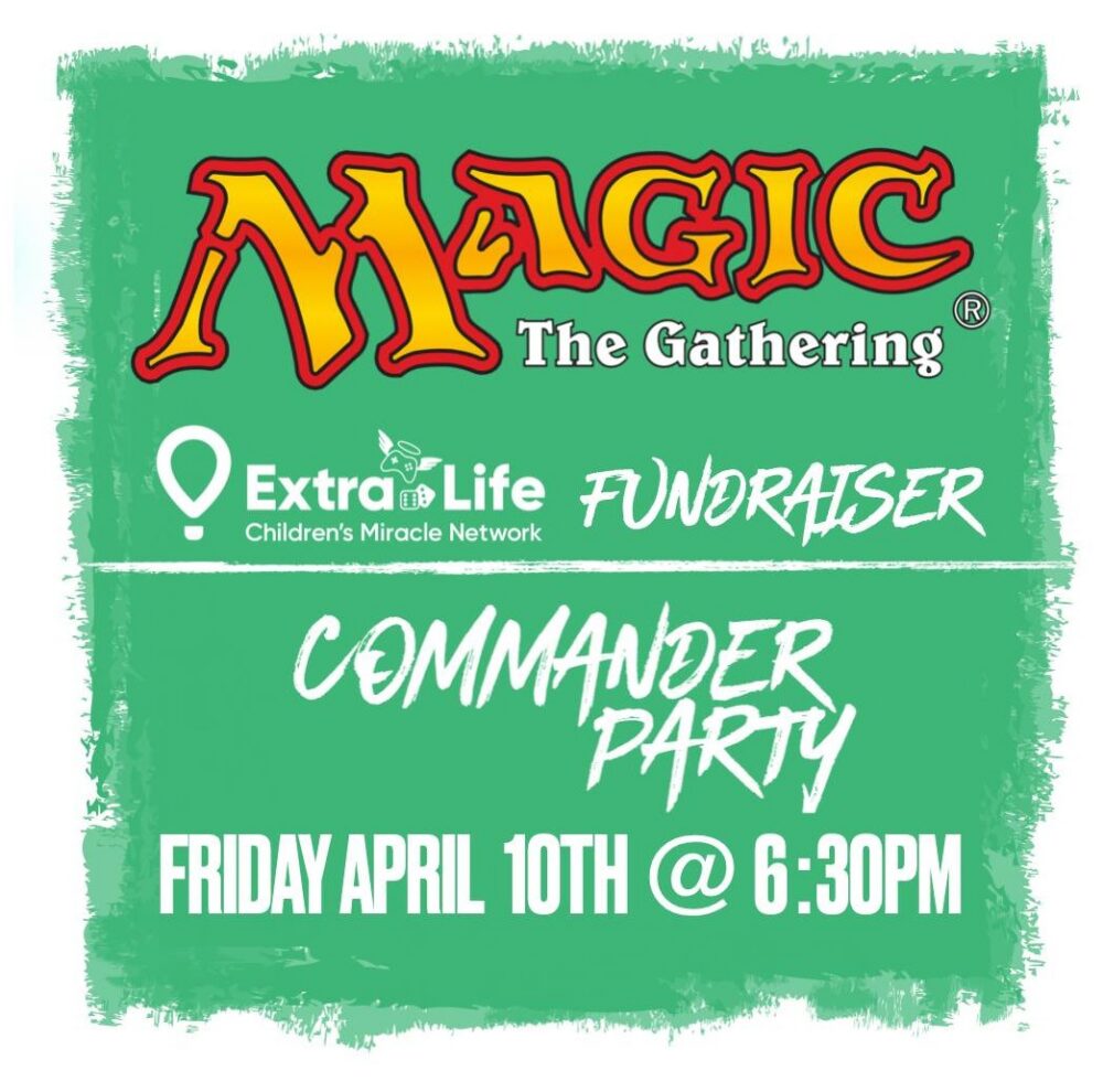 Magic the Gathering - Commander Party - IWK Fundraiser - Extra Life - Children’s Miracle Network image