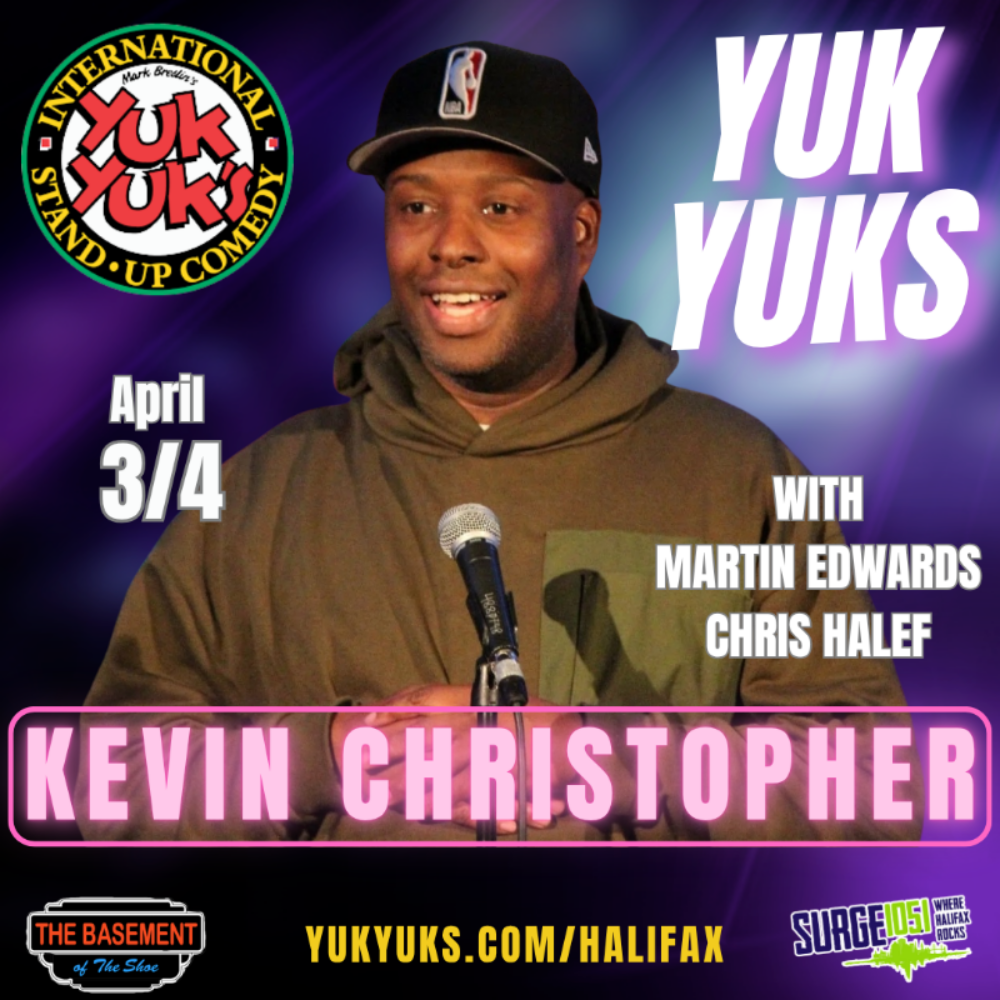 Yuk Yuks Halifax presents Kevin Christopher! image