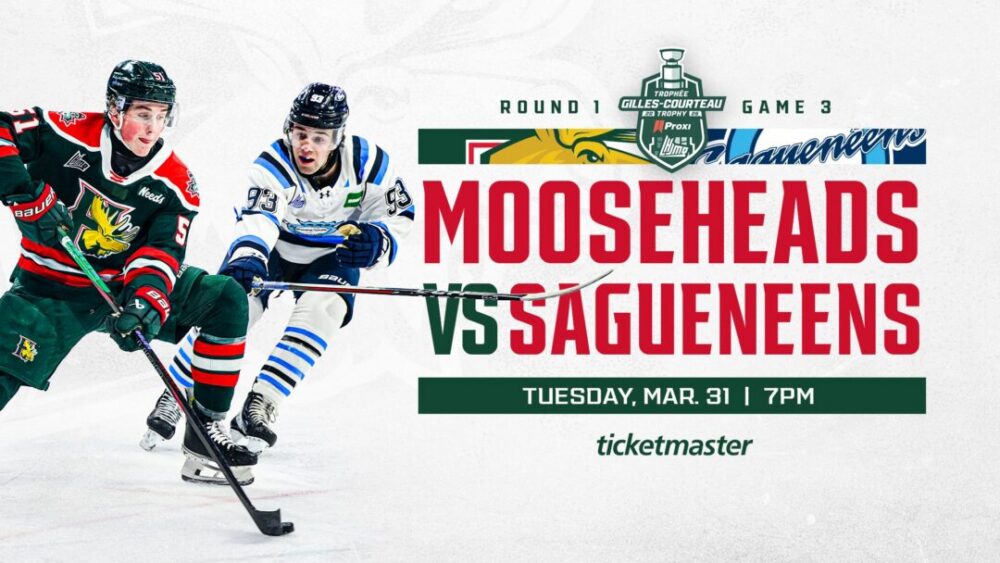QMJHL Playoffs : Halifax Mooseheads vs. Chicoutimi Sagueneens - Home Game 3 image