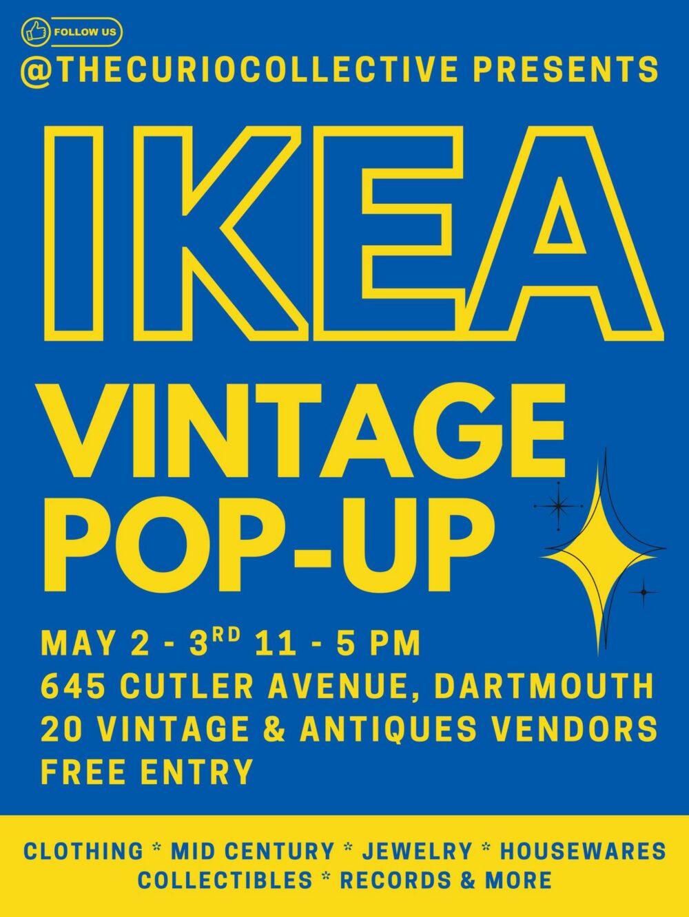The Curio Collective Vintage Pop Up at IKEA Halifax image