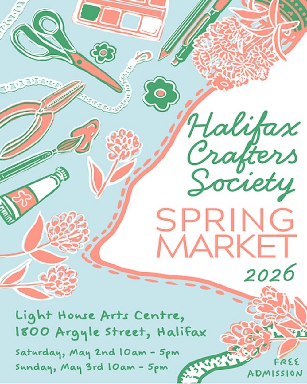 Halifax Crafters Society - Spring Market 2026 image
