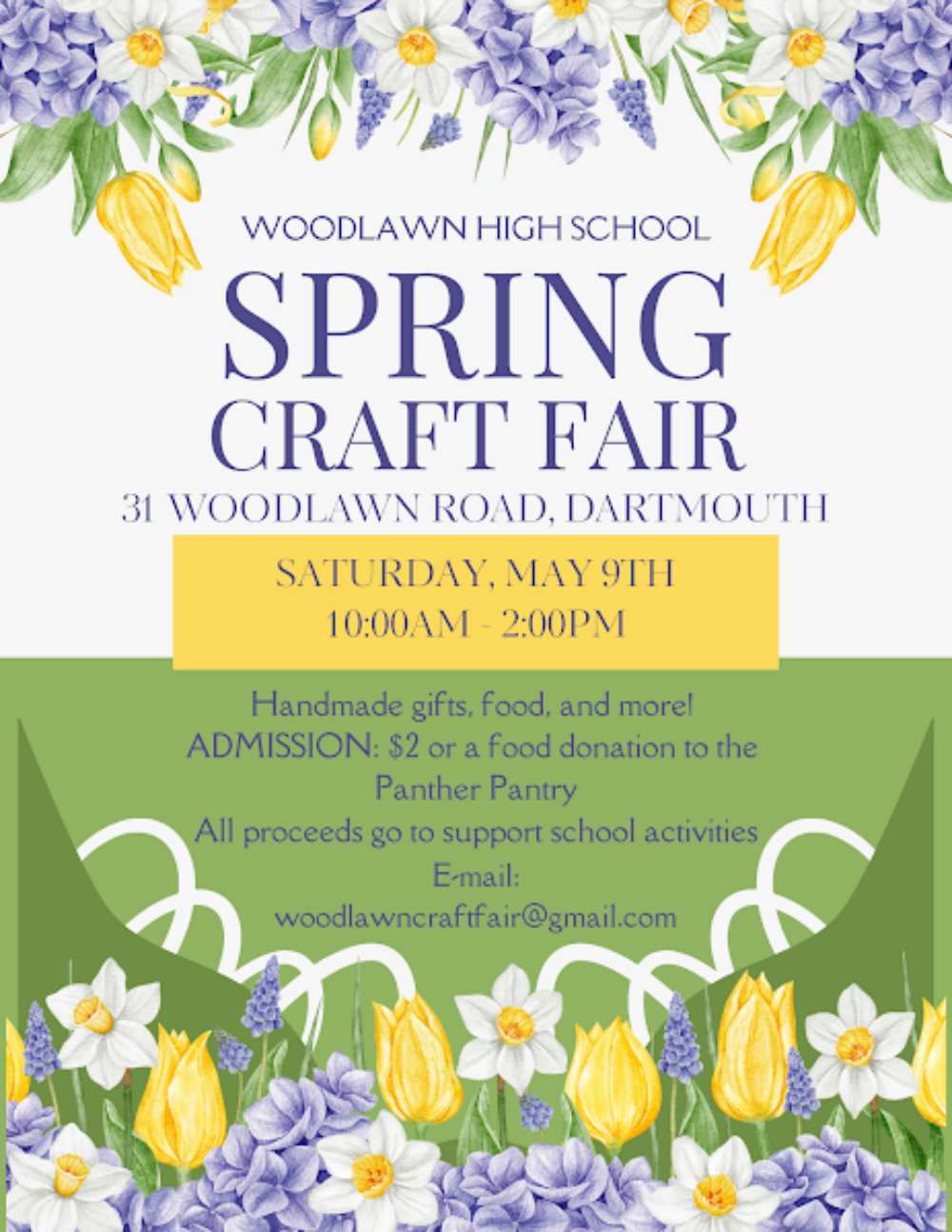 Woodlawn High School Spring Craft Fair image