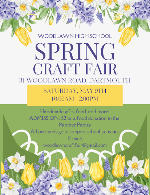 Woodlawn High School Spring Craft Fair image