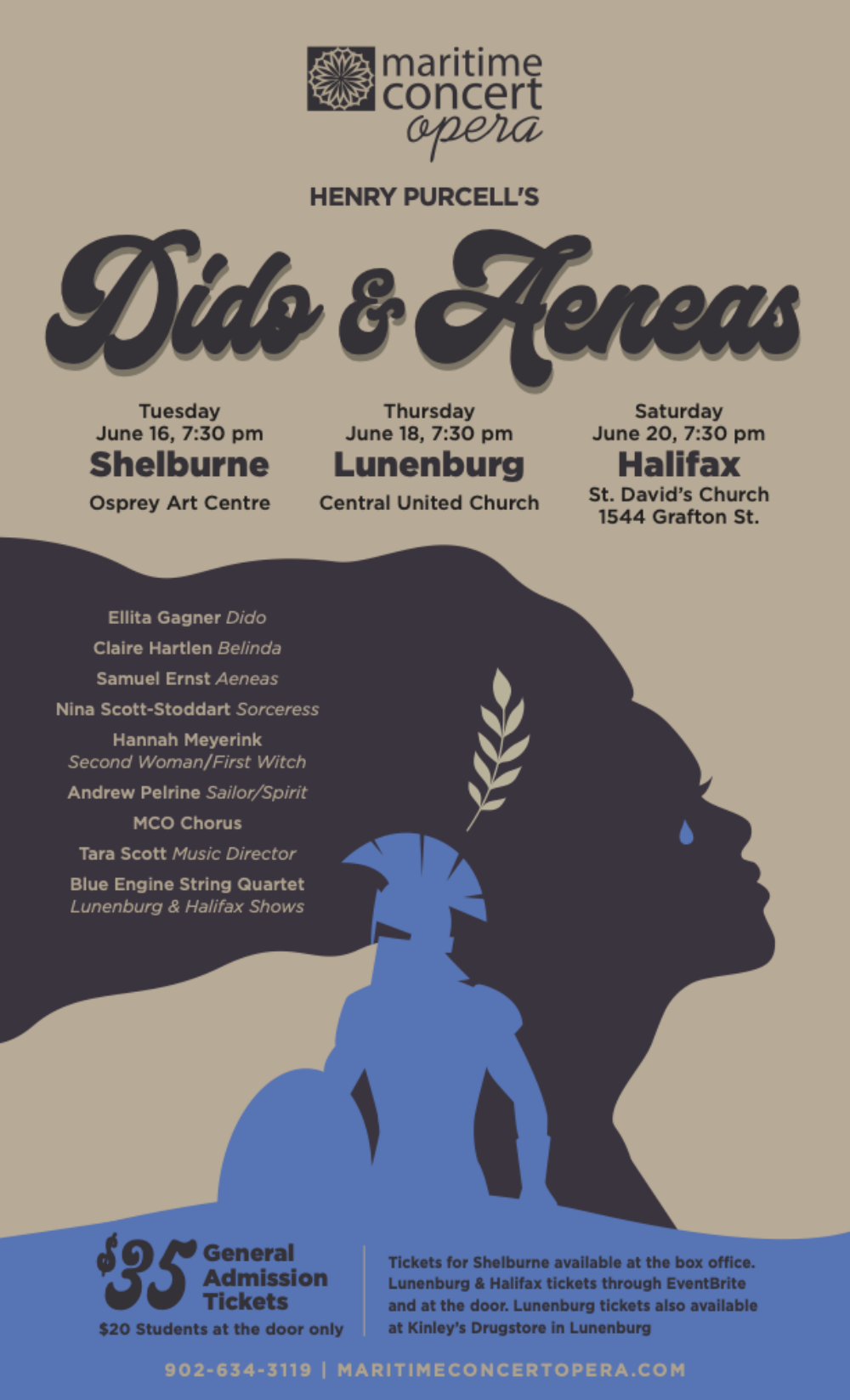 Henry Purcell's opera Dido and Aeneas in concert image