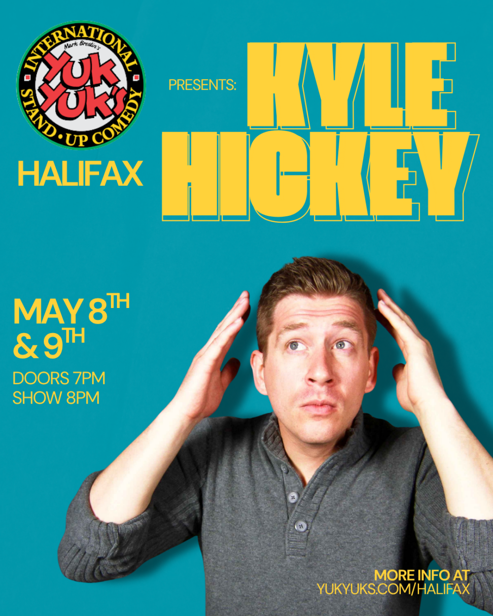 YukYuks Halifax Presents: Kyle Hickey image