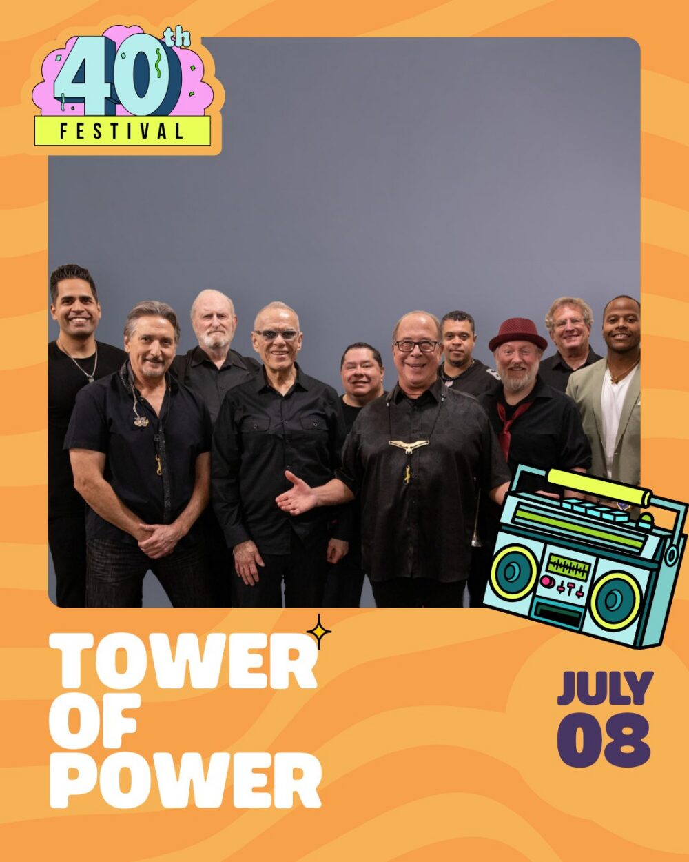Tower of Power and The Mellotones Presented by TD Halifax Jazz Festival image