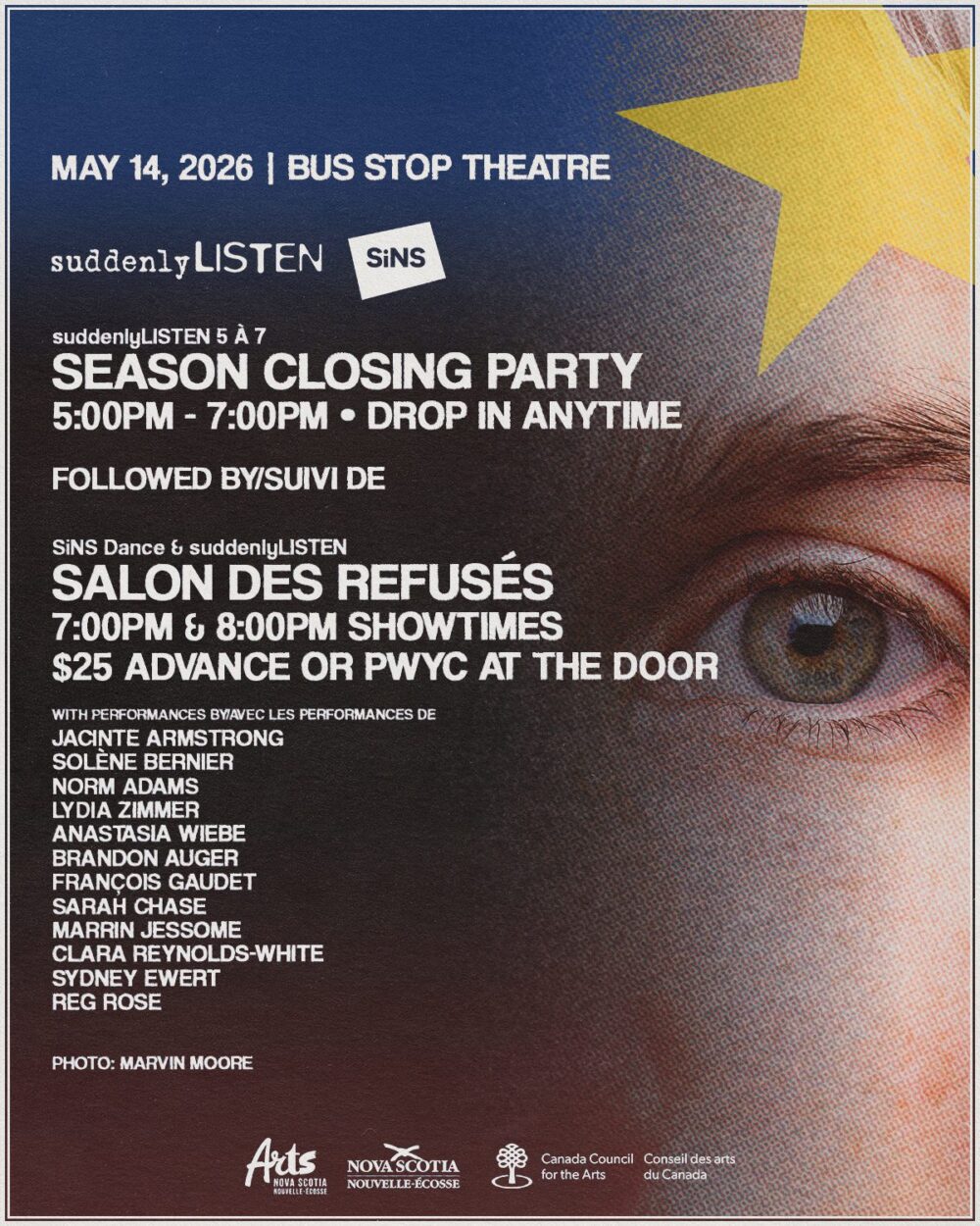 Salon des Refusés & suddenlyLISTEN 5 à 7: Season Closing Party image