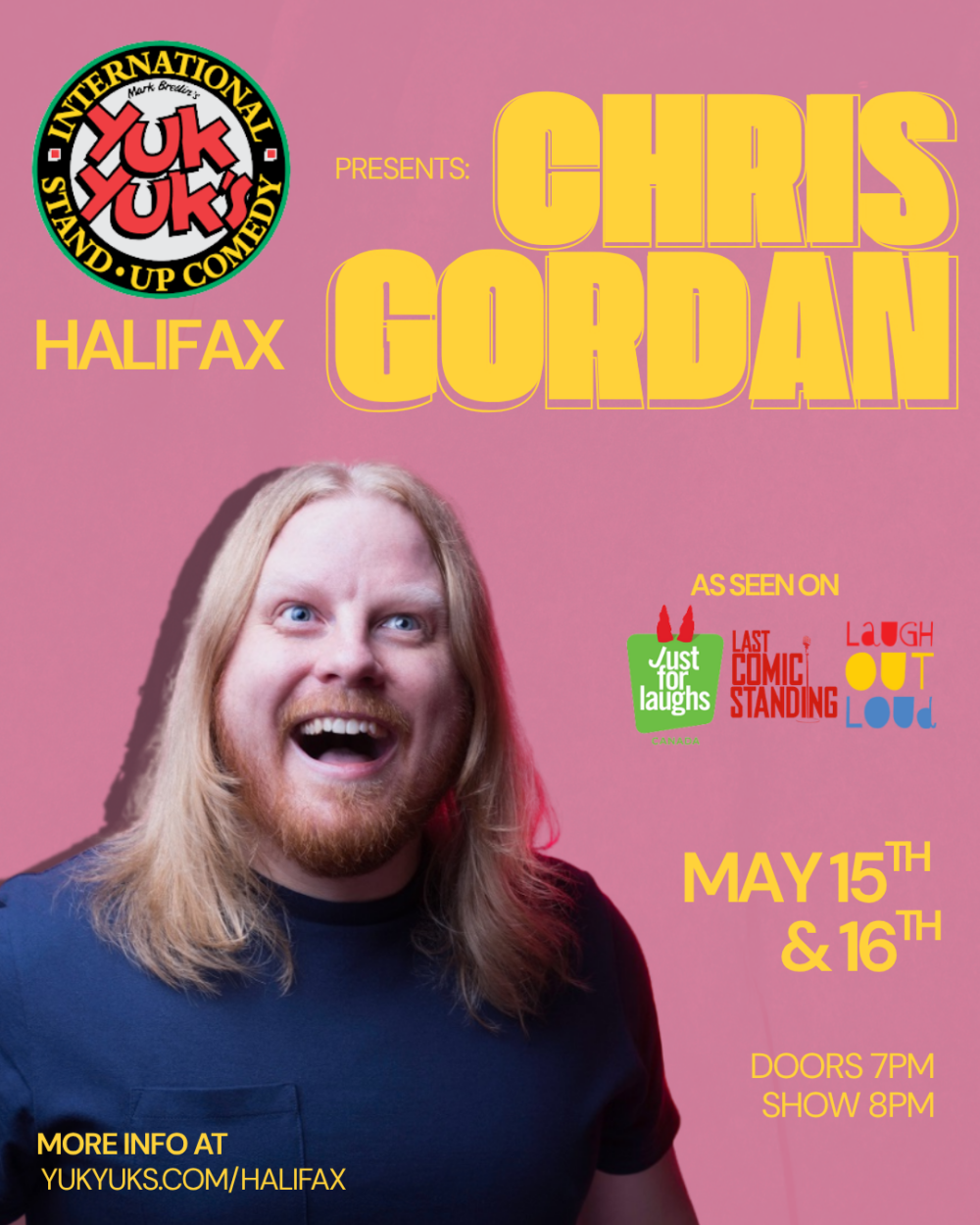 YukYuks Presents: Chris Gordan image