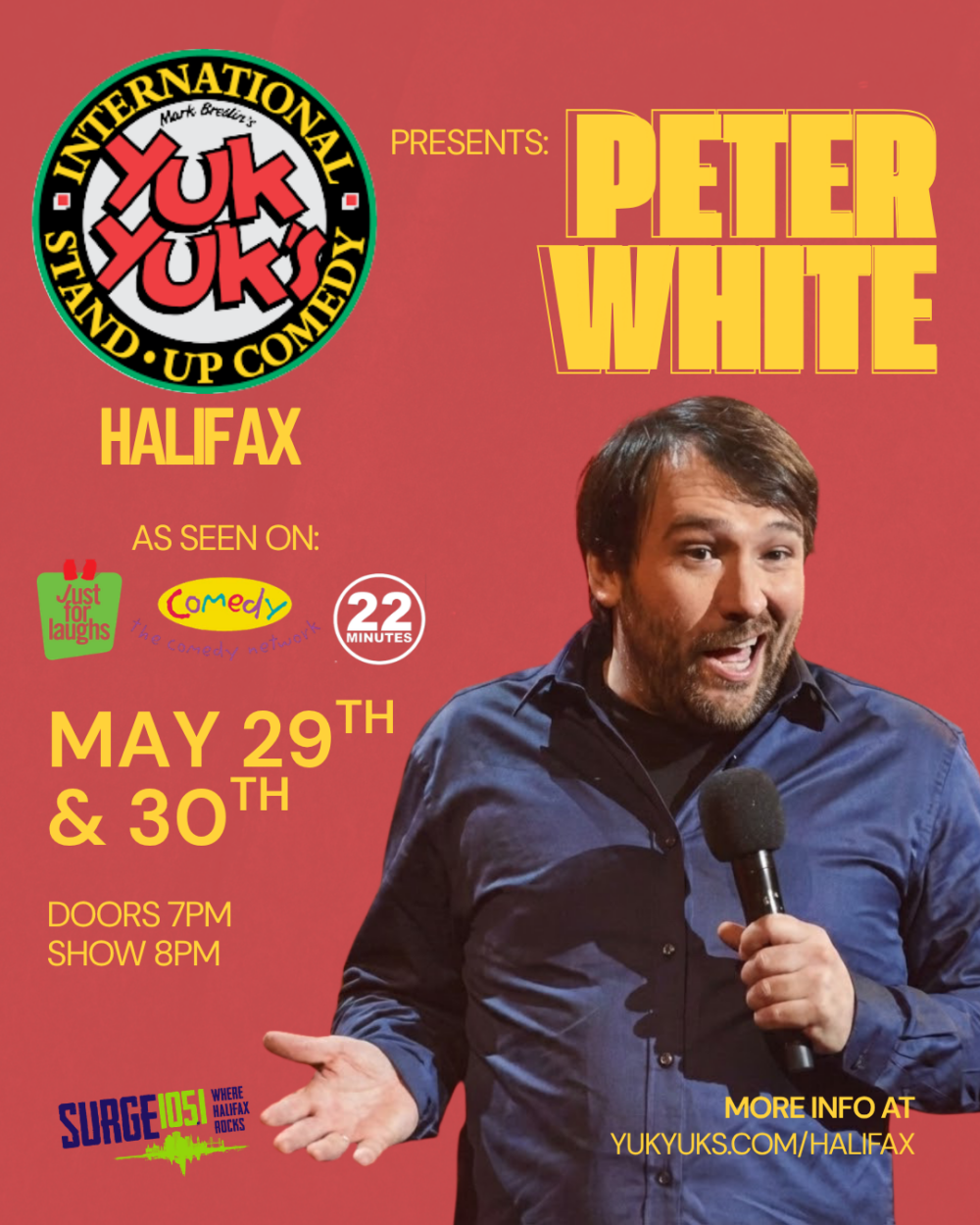 YukYuks presents Peter White image