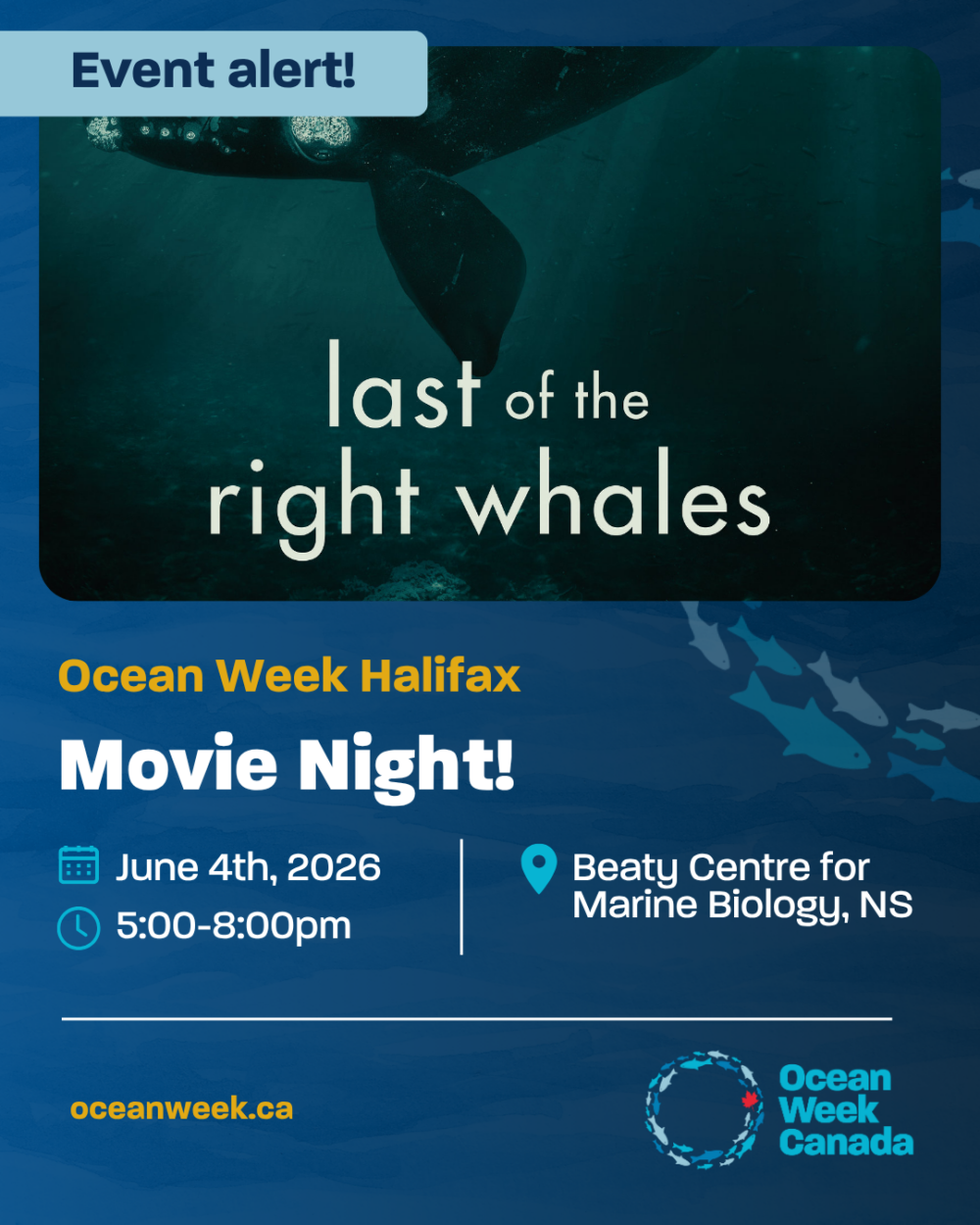 Movie Night at Beaty Centre for Marine Biodiversity image