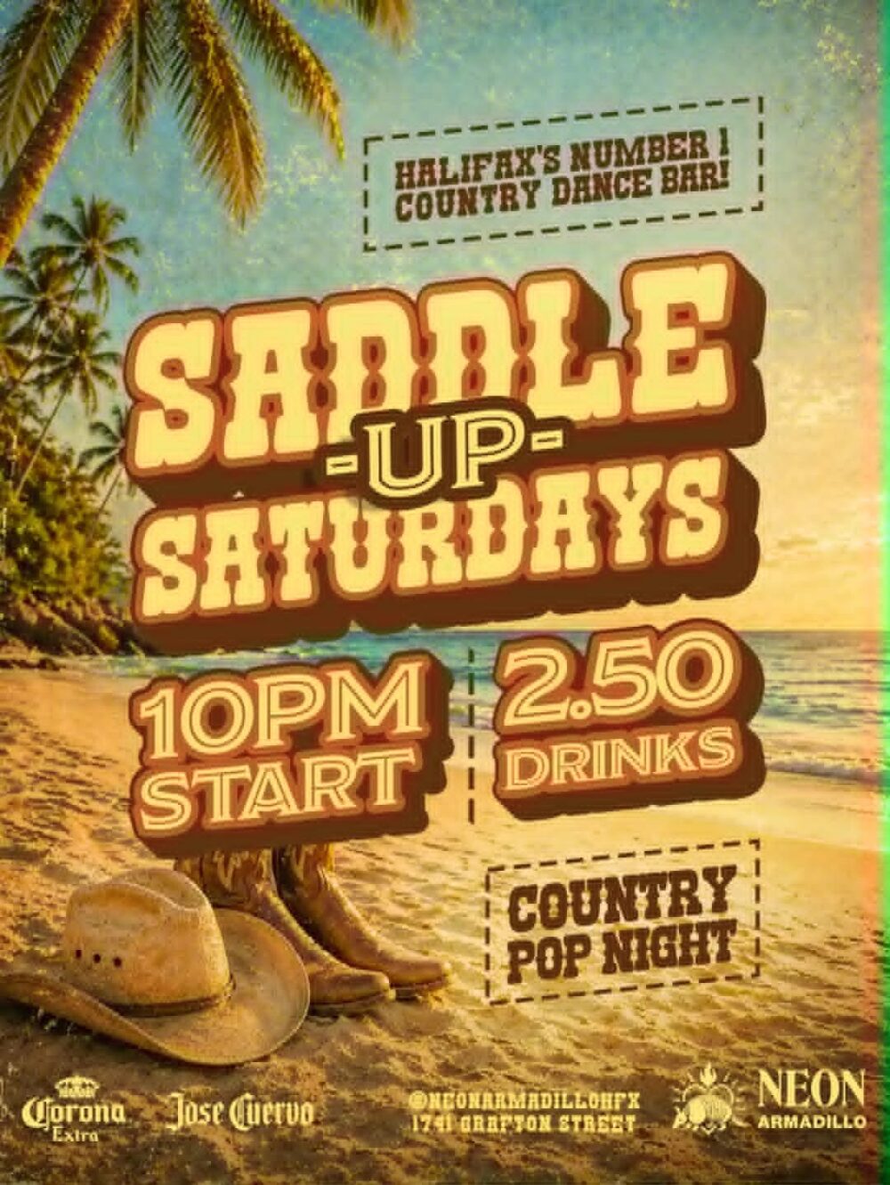 SADDLE-UP SATURDAYS at Neon Armadillo! image