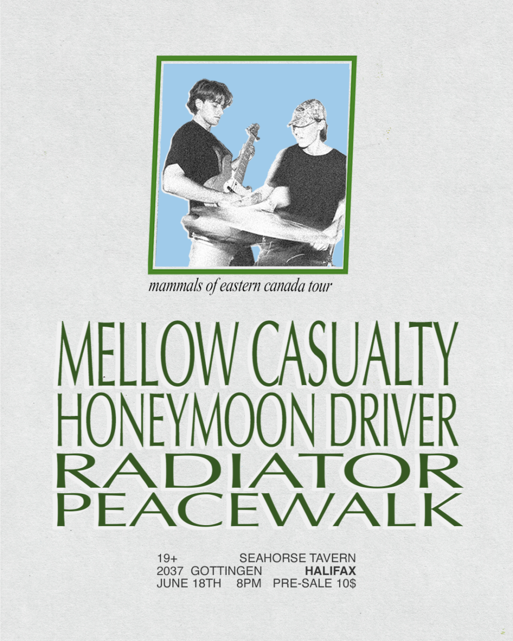 Mellow Casualty: Mammals of Eastern Canada Tour image