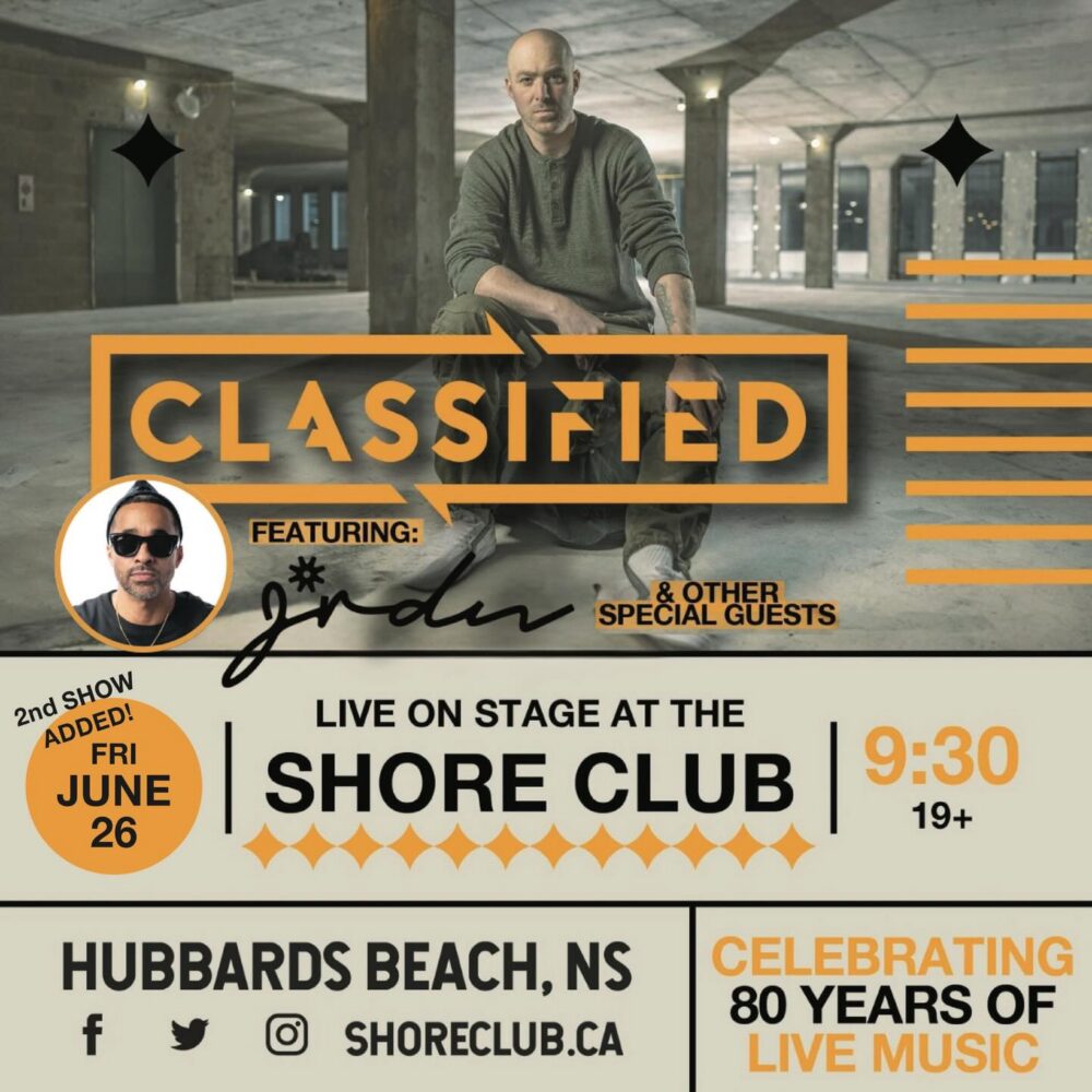 Classified with JRDN - Live at the Shore Club image