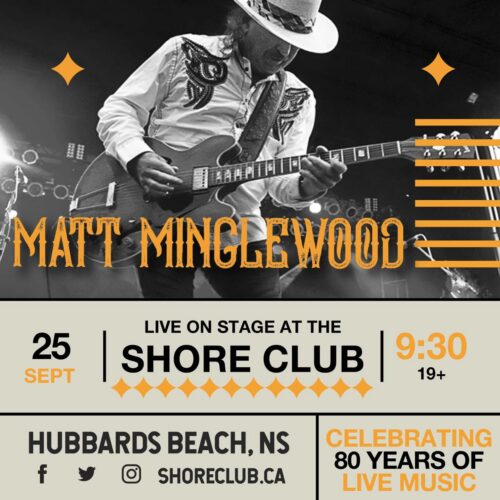 Matt Minglewood – Live at the Shore Club image